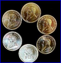 06 Krugerrand South Africa 1oz. 999 Coins 4-2018 2-2020