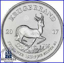 10 x South Africa 2017 Krugerrand PU 1oz Premium Uncirculated Silver Coins