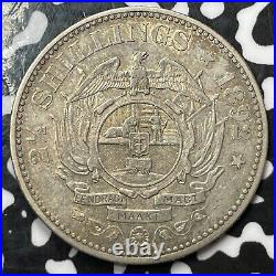 1892 South Africa 2 1/2 Shillings Lot#JM5994 Silver! Nice! Key Date