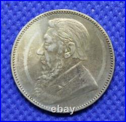 1894 1 Shilling South Africa Silver Nice presentation and coloring. High grade
