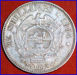 1894 South Africa 2 1/2 Shillings KM# 7 1894 South Africa 2 1/2 Shillings KM# 7