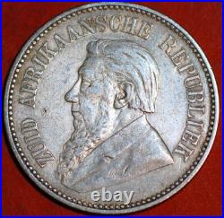 1894 South Africa 2 1/2 Shillings KM# 7