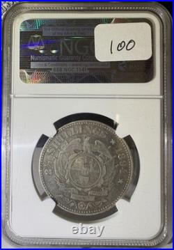 1894 South Africa 2.5 Shillings (2 1/2) NGC XF40 (004)