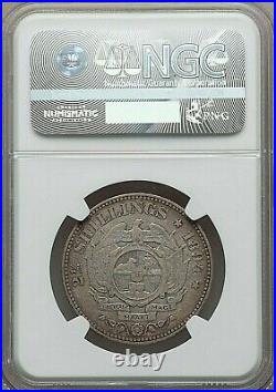 1894 South Africa Paul Kruger Silver 2 1/2 Shillings Ngc Xf-45 Km7