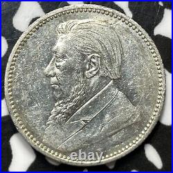 1897 South Africa 6 Pence Sixpence Lot#JM5840 Silver! High Grade! Beautiful