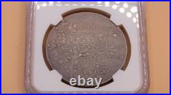 1900 South Africa Silver Medal by Scharff NGC MS64 Kruger-The Boer War Pop. 2/0