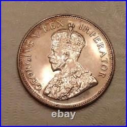 - 1923 Union of South Africa George V Silver Shilling Proof only 1,402 minted