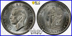1937 South Africa Shilling PCGS MS64 + Silver