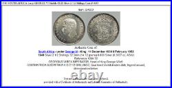1940 SOUTH AFRICA Large GEORGE VI Shields OLD Silver 2 1/2 Shillings Coin i94603