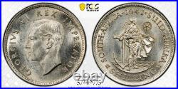 1941 South Africa 1 Shilling (PCGS MS63)