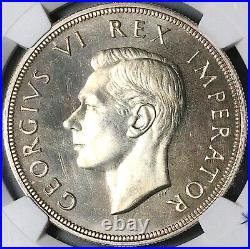 1947 NGC PF 64 South Africa 5 Shillings George VI Proof Silver Coin (23062802C)