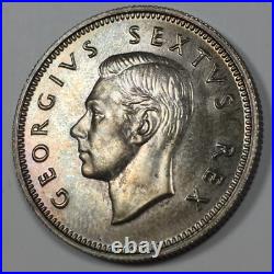 1948 Proof South Africa Shilling Mint State (PR) KM#37.1 7127-PC