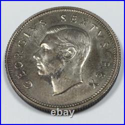 1948 Proof South Africa Shilling Mint State (PR) KM#37.1 7127-PC