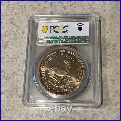 1949 South Africa Silver 5 Shilling Proof, PCGS PR64