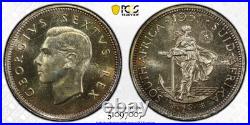 1951 South Africa Proof 1 Shilling PCGS PR66 Graded Silver Coin