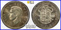 1951 South Africa Proof 2 Shillings PCGS PR66 Graded Silver Coin