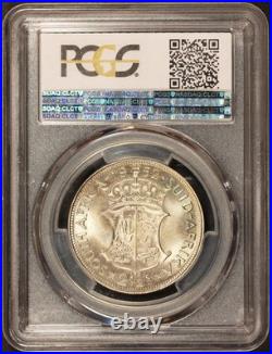 1952 South Africa 2 1/2 2.5 Shillings Proof Silver Coin PCGS PR 67 KM #39.2