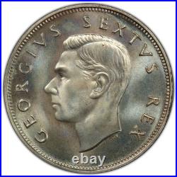 1952 South Africa 2 1/2 2.5 Shillings Proof Silver Coin PCGS PR 67 KM #39.2