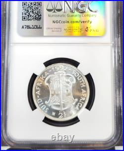 1952 South Africa Silver 2 Shillings Ngc Pf 66 Beautiful Gem Proof