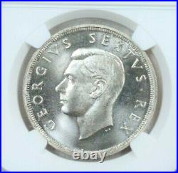 1952 South Africa Silver 5 Shillings Capetown Founding Ngc Pl 66 Great Coin