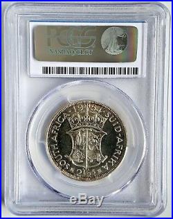 1954 South Africa 2.5 Shillings PCGS PR66 Proof Silver Half Crown 3,150 Minted