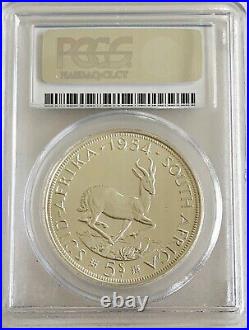 1954 South Africa 5 Shillings PF66CAM PCGS