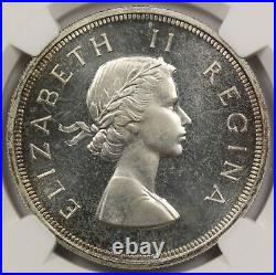 1954 South Africa Silver 5 Shillings Proof PF 65 Cameo NGC Pop 12/61