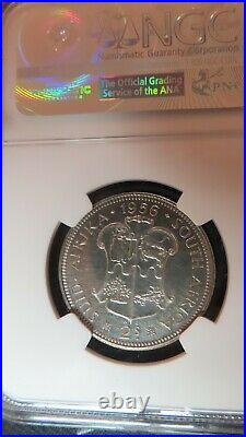 1956 South Africa 2 Shilling NGC Proof Details