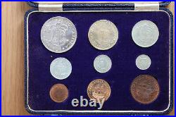 1960 South Africa 9 Coin Proof Set Box