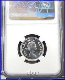 1960 South Africa Silver 1 Shilling Woman & Anchor Ngc Pf 67 Rare Gem Proof