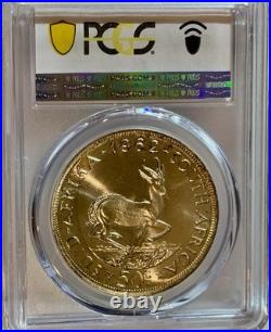 1962 South Africa 5 Shilings Proof Pcgs Pr67 Silver Coin