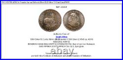 1964 SOUTH AFRICA Founder Jan van Riebeeck Deer OLD Silver 50 Cent Coin i95698
