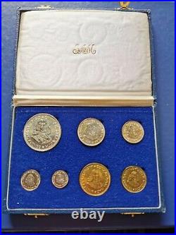 1964 SOUTH AFRICA Proof Set of 7 Coins in Original Box