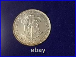 1964 South Africa 7 Coin Proof Set (5 Coins Silver) WithOriginal Packaging HG-BU