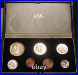 1965 South Africa Mint Set Original Packaging Silver Included