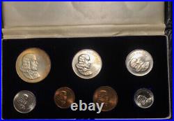 1965 South Africa Mint Set Original Packaging Silver Included