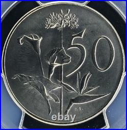 1965 South Africa PCGS Proof Set withSilver Rand Only 25K Proofs Minted in 1965