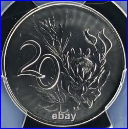 1965 South Africa PCGS Proof Set withSilver Rand Only 25K Proofs Minted in 1965