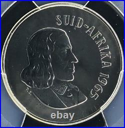 1965 South Africa PCGS Proof Set withSilver Rand Only 25K Proofs Minted in 1965