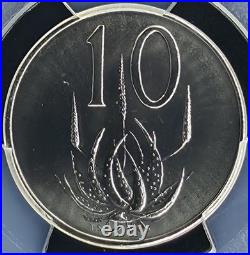 1965 South Africa PCGS Proof Set withSilver Rand Only 25K Proofs Minted in 1965