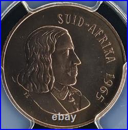 1965 South Africa PCGS Proof Set withSilver Rand Only 25K Proofs Minted in 1965
