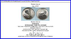1967 SOUTH AFRICA Dr. Hendrik Frensch Verwoerd OLD Silver 1 Rand Coin i83182