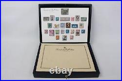 1985 South Africa Sterling Silver Gold Plated Gilded Hallmark Stamp Set withBox