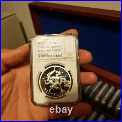 1992 south africa SILVER 2 RAND NGC PF69 BARCELONA OLYMPICS R2 S2R