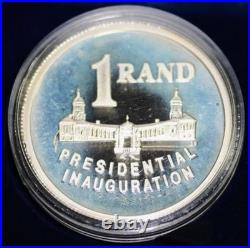 1994 PROOF SOUTH AFRICA SILVER RAND (PRESIDENTIAL). 45 oz. SILVER