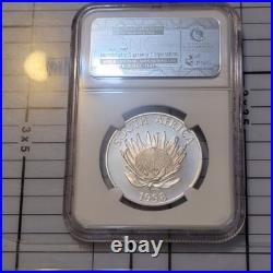 1998 South Africa SILVER 1 rand PF 68 PROTEA NGC R1 COLLAGE YEAR OF CHILD