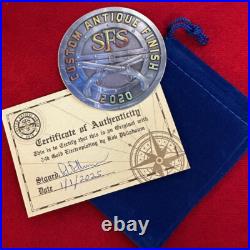 1 Troy OZ. 999 Silver 2018 South African Krugerrand with 24K Gilding by SFS