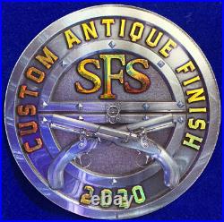 1 Troy OZ. 999 Silver 2018 South African Krugerrand with 24K Gilding by SFS