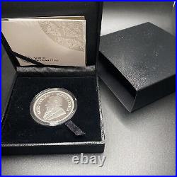 1 oz Silver 2022 South Africa Krugerrand Proof Coin with COA in Original Box