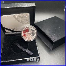 1 oz Silver 2022 South Africa Krugerrand Proof Coin with COA in Original Box